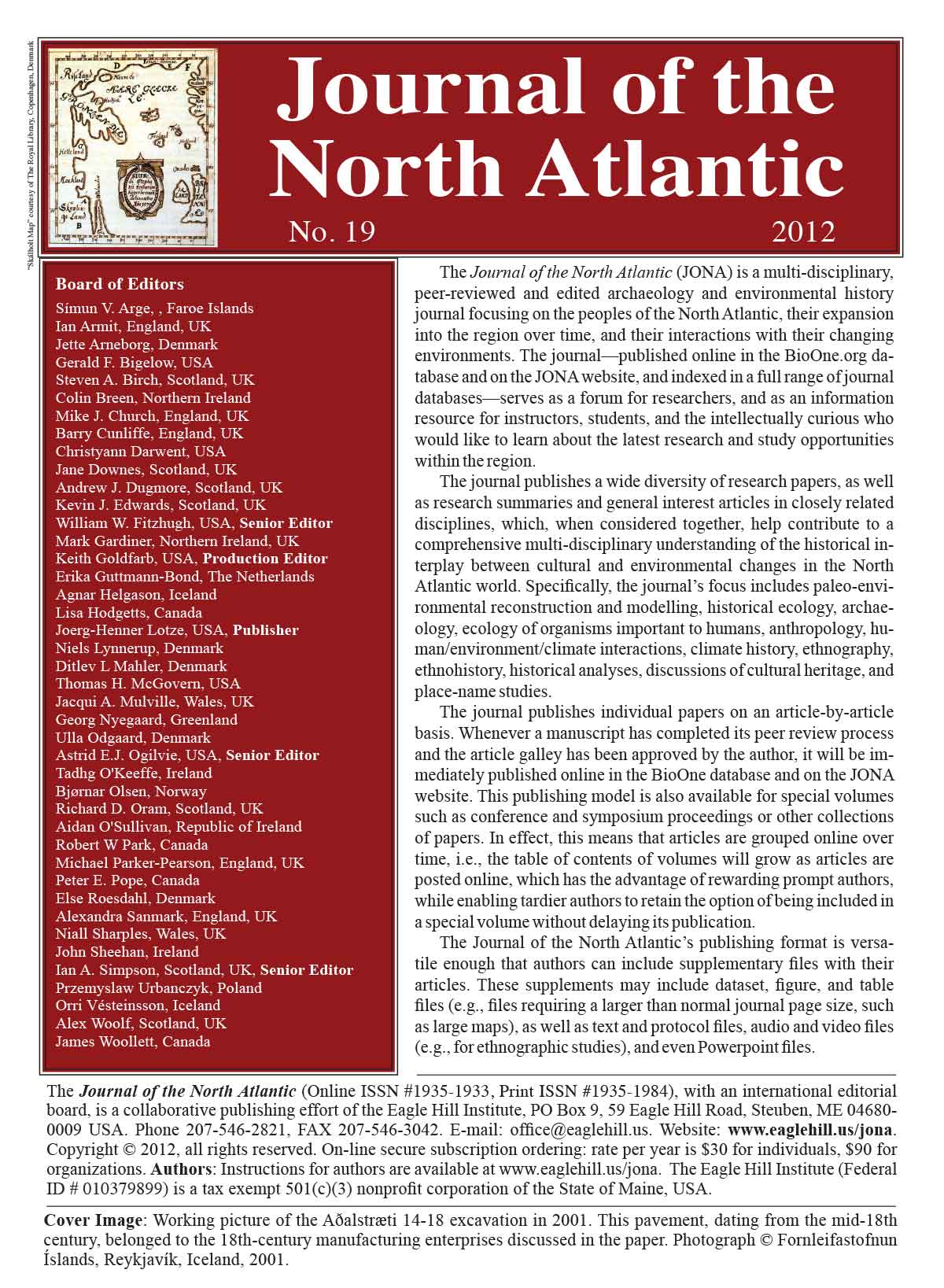 JONA Vol. 1 abstract page