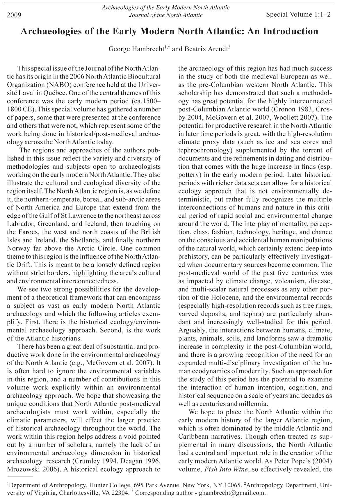 JONA Vol. 1 abstract page