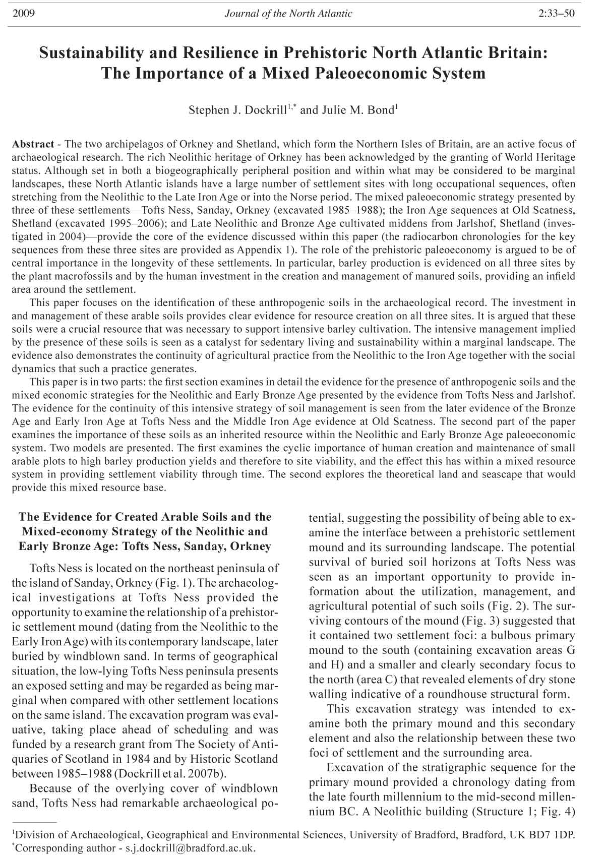 JONA Vol. 1 abstract page