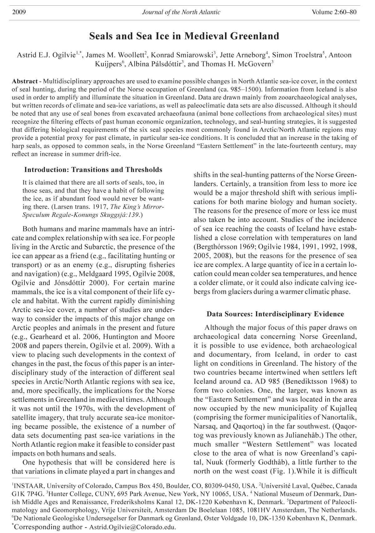 JONA Vol. 1 abstract page