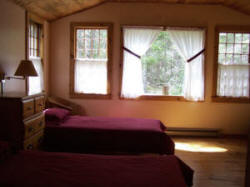 cabin 1 bedroom copyright Eagle Hill