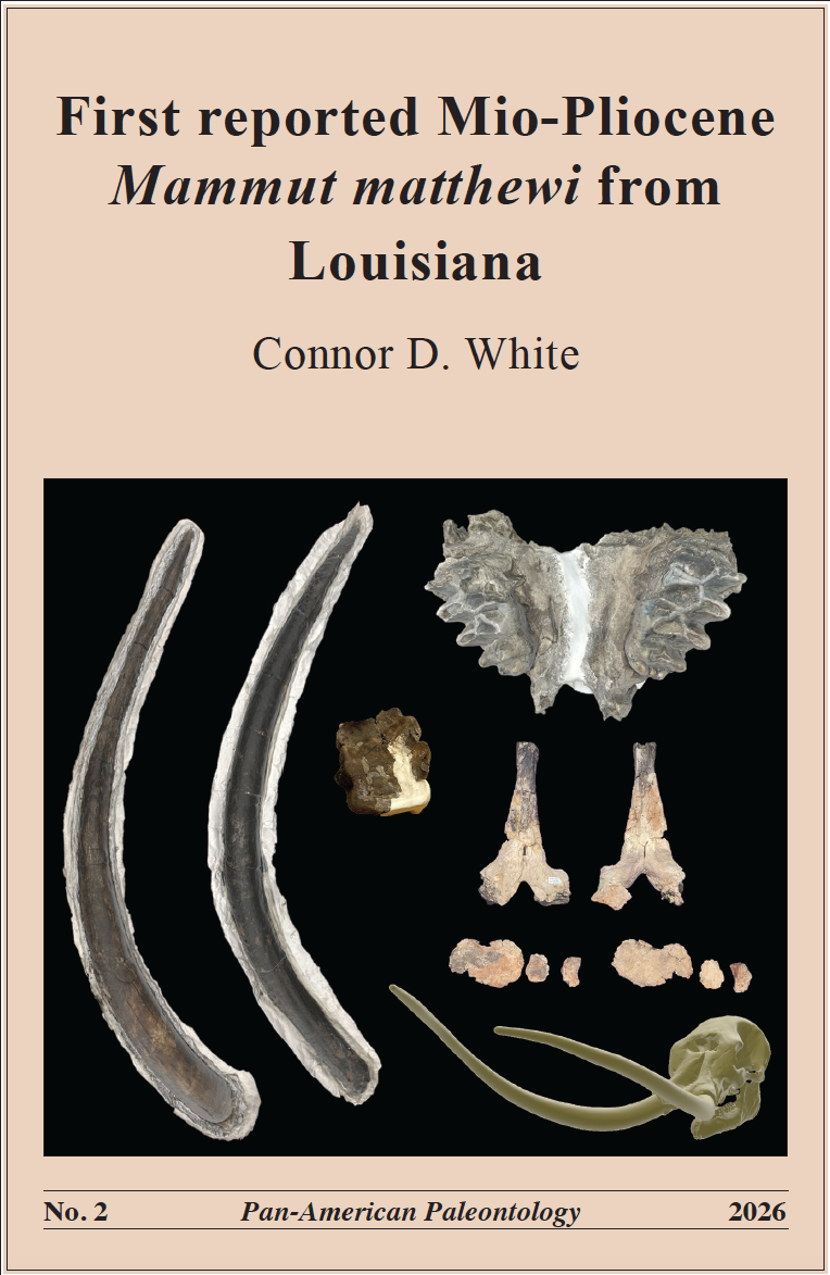 Pan-American Paleontology Issue 2 Cover